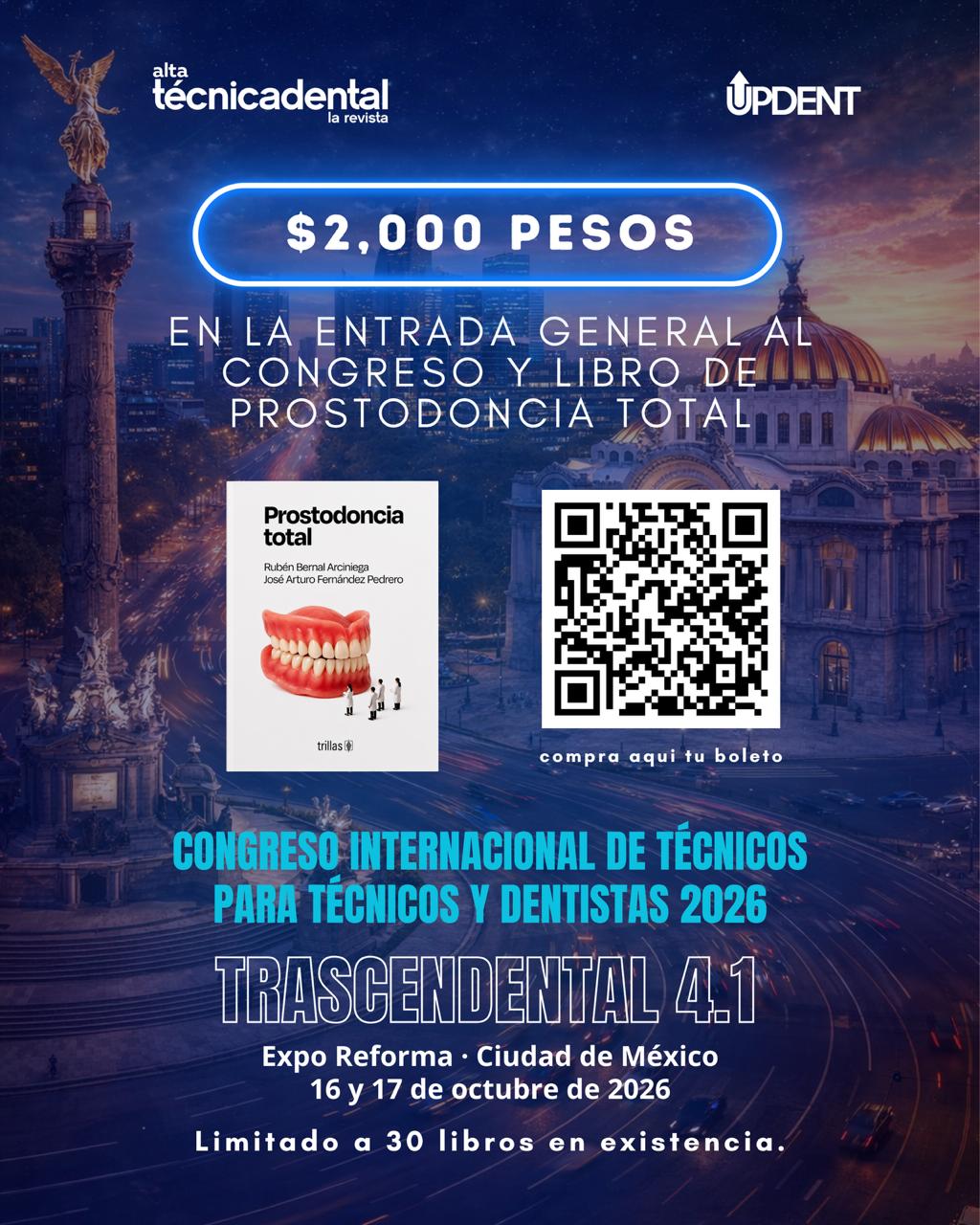 Congreso Trascendental 4.1 + Libro Prostodoncia Total